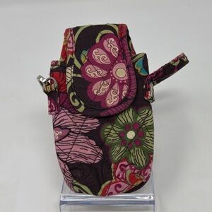 Vera Bradley Mod Floral Pink Cell Phone Case Clip Retired